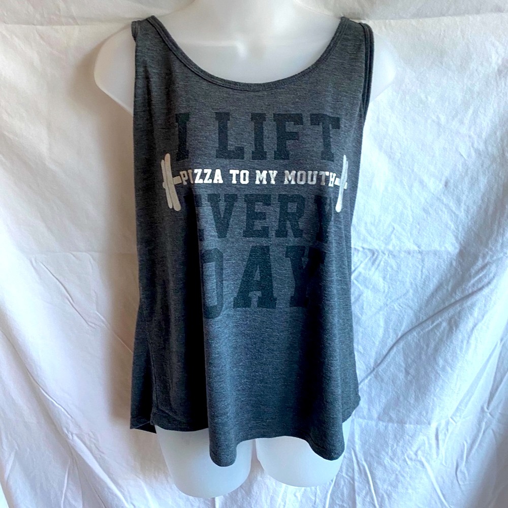 Women’s “Chin-up” workout tank top